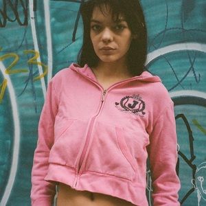 Vintage Y2K Juicy Couture Pink Sweatshirt. Size L / Fits like a Small.